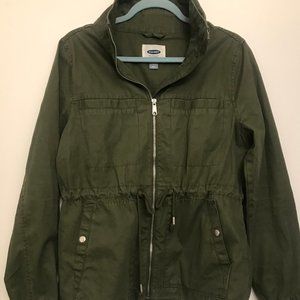 Old Navy fall twill jacket pseudo military vibe